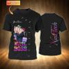 Nail Artist T Shirt Custom Nail Salon Uniform Manicurist Gift, Nail Shirt, Nail Art Shirt, Custom Nail Tech 3D Shirt, Nail Artist Gifts, Gift for Manicurist/Gift-198 view 2