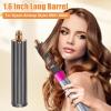 40MM/1.6 Inch Long Hair Curling Barrels for Airwrap HS05 HS01 Attachment Parts, Cylinder Self-Curling Hair Styler Tool view 3