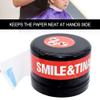 Neck Strip Dispenser,Neck Covering Paper Case Container Barber Salon With Suction Cup Base view 4