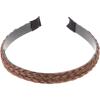 Lurrose Braided Headband - Synthetic Braided Hair Band, Hair Plaited Headband for Women view 2