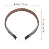 Lurrose Braided Headband - Synthetic Braided Hair Band, Hair Plaited Headband for Women view 4
