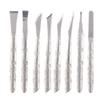 Ingrown Toenail Tool, 8pcs Stainless Steel Foot File Dead Skin Remover Foot Callus Shaver Foot Skin Planer Pedicure Tool Set for Ingrown Fingernail Care view 2