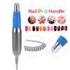 Nail Drill Handpiece, Machine Professional Electric File Nail Drill Replacement Handpiece Electric Nail Drill Handle Manicure Machine Nail File Pen Polish Drill Tools Electric Nail Drill Handpiece view 3