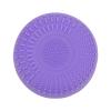 Makeup Brush Bowl Long Textures Gradual Change Texture Silicone Cosmetic Brush Cleaner (Purple) view 1