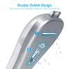 Enerfort Razor Case Compatible with Gillette Proglide Fusion Men's Razor, Manual Razor Travel Protector Case with Carrying Bag - Gray view 4