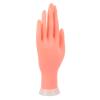 KALLORY 2pcs Nail Art Practice Hand Model Flexible Fake Hand for Manicure Training Lightweight and Sturdy Design Tool for Beginners and Professionals Convenient for Nail Art Design view 3