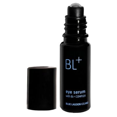 Blue Lagoon - BL+The Eye Serum For Dark Circles, Puffiness, Hydration - Cooling Roller Ball Applicator Firming Wrinkle Treatment - Under Eye Serum - Dark Circles Treatment (0.33 fl oz | 10 ml)