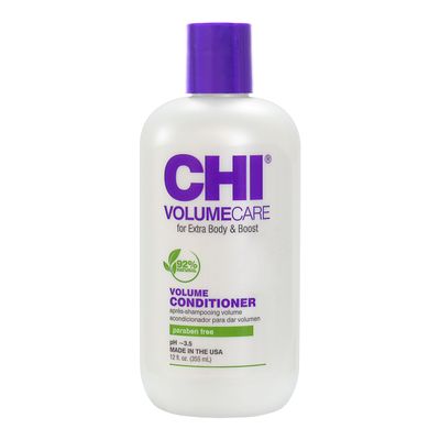 CHI VolumeCare Volumizing Conditioner, Increases Volume on Thin, Fine, or Flat Hair, Moisturizing Formula, Sulfate, Paraben, & Cruelty-Free, 12 Oz