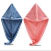 Exec-U-Gift Microfiber Hair Towel Wrap, Super Absorbent Twist Turban Dry Hair Cap with Button Fasten view 1
