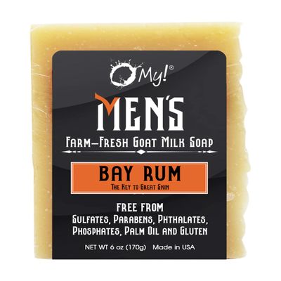 O My! Goat Milk Soap Bar 6oz | Made with Farm-Fresh Goat Milk | Free of Parabens & More | Handcrafted USA