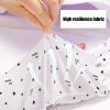 Manicure Gloves for Nails, 3 Pairs Breathable Nail Gloves, Long Fingerless Anti Gloves for Gel Nail Lamp, Soft Heartshaped Elastic Patterns for Women view 4