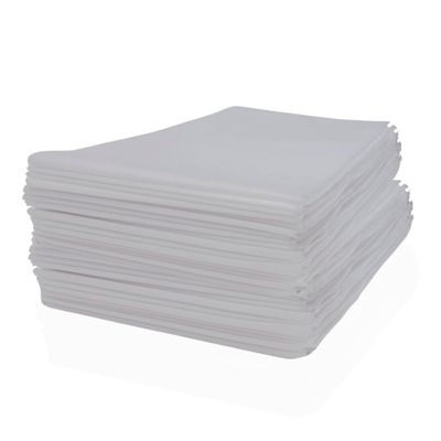 Essenavita Disposable Non-Woven Bed Sheets Pre-Cut 40"x78" White Sheets for Salon, Spa, Tattoo, Lash & Beauty