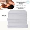Essenavita Disposable Non-Woven Bed Sheets Pre-Cut 40"x78" White Sheets for Salon, Spa, Tattoo, Lash & Beauty view 3