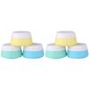 minkissy 6pcs Portable Silicone Cream Jars Travel-friendly Cosmetic Containers for Lotion Cream and Emulsion Random Assortment for Beauty Products and Toiletries view 1
