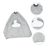OSALADI Hair Cutting Cape Viewing Window Barber Cape for Hair Salon and Home Use Wrinkle and Static Gown and Cutting Grey view 4