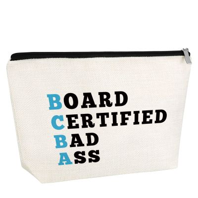 Appreciation Gift for Behavior Analyst Woman Makeup Bag Gift for Board Certified Behavior Analyst Cosmetic Bag Bcba Gifts Bcba Gifts Behaviors Therapy Present Birthday Thanksgiving Present for Her