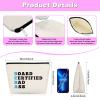 Appreciation Gift for Behavior Analyst Woman Makeup Bag Gift for Board Certified Behavior Analyst Cosmetic Bag Bcba Gifts Bcba Gifts Behaviors Therapy Present Birthday Thanksgiving Present for Her view 2
