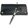 Saki Makoto Hair Cutting Shears for Students and Professionals - Crafted from Japanese 440C Steel - Razor Sharp Convex Cutting Blade for Barbers and Hairdressers view 1