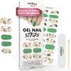 MOYOU LONDON Semi Cured Gel Nail Strips - 20 Pcs. Waterproof Gel Nail Wraps, Cures in Sunlight or UV/LED Lamp, Lasts Up to 2+ Weeks, Stretchable, Easy to Apply & Remove, Vegan & Cruelty-Free view 1