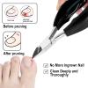 (30+3) Pack Ingrown Toenail Correction Treatment Kit, Professional Podiatrist Toenail Clippers, 30PCS Ingrown Toenail Treatment Corrector Strip with 2PCS Ingrown Toenail Lifter and File view 4