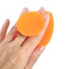minkissy 15pcs Heart Shaped Silicone Massage Brush Multifunctional Bath Shampoo Brush for Boys and Girls Ergonomic Design for Scalp Care Circulation Soft Silicone for Safe Skin Use view 2