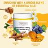 TURMERIC BODY SCRUB Brightening Scrub Sugar Scrub Turmeric Body Exfoliant Scrub For Dark Spots (Lemon) view 2