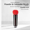 ENZO KEN Kabuki Powder Foundation Brush, Powder Contour and Bronzer Brush, Portable Travel Kabuki Foundation Brushes, Foundation Brush for Liquid Blush, Angled Concealer Brush, Cream Blending Brush view 2