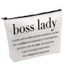 Boss Lady Gift Boss Lady Survival Kit Boss Lady Appreciation Gifts Female Boss Zipper Pouch Makeup Bag Bosses Day Gifts Leader Retirement Gift view 2