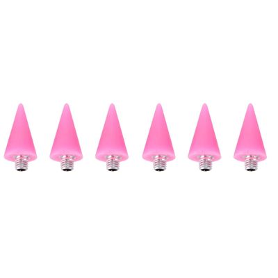 FRCOLOR 6pcs Dotting Pen Replaceable for Nail Art Rhinestone Picker Wax Tool for Designs Suitable for Professional Home Use