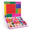 Juvia's Place Palette Culture - Yellow, Greens, Pink, Purple, Orange, Chromatic & Glitter Shades, 30 Pigmented Makeup Palette for Eye Color & Shine, Pressed view 2
