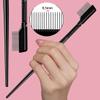 AKOAK 1 Pack Dense Tooth Steel Pin Mascara Comb - Mascara Separator, Makeup Mascara Applicator, Mascara Comb Metal Teeth - Eye Makeup Brush Tool with Comb Cover view 4