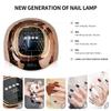 UV Light for Nails,288W UV Nail Dryer LED Light for Gel Polish-4 Timers Professional Nail Art Accessories,Curing Gel Toe Nails view 2