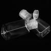 KEILEOHO 200 PCS Plastic Empty Bottles with Flip Cap, 1oz/30 ml Refillable Travel Size Bottles, Mini Plastic Empty Toiletry Bottles for Lotions, Creams, Shampoo and Toiletries view 4