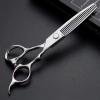 Professional Hair Cutting Shears, 6 Inch Professional Japan 440c Steel Upscale Hair Scissors Haircut Thinning Barber Hair Cutting Shears Hairdresser Scissors Set (Size : Set) view 4