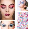 1575 Pieces Eye Face Gems Self-Adhesive Rhinestone Stickers for Makeup, Rainbow Glitters Jewels Face Stickers, for DIY Nail Body Accessories view 2