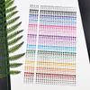 1575 Pieces Eye Face Gems Self-Adhesive Rhinestone Stickers for Makeup, Rainbow Glitters Jewels Face Stickers, for DIY Nail Body Accessories view 3