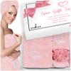 Cohzi Hair Towel Spa Gifts for Mom - Microfiber Hair Drying Towel Wrap and Bath Towel Spa Gift Set. Birthday Gifts for Mom. Gifts for Mother's from Daughter or Son. New Mom Gifts. view 1