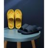 ZUASE Slippers for Men Memory Foam Walking Shoes Indoor Slippers for Women Shower Sandals,Massage Slippers for Women Acupressure Shock Absorption House Slippers Mute Thick Bottom 38-39 Yellow view 2
