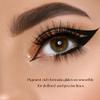 EDA LUXURY BEAUTY 2-in-1 Precision Liquid Eyeliner, Eyelash Glue Pen - Ultra-Fine Brush, Waterproof, 24-Hour Long-Lasting Wear - Cruelty-Free & Vegan - Black view 2