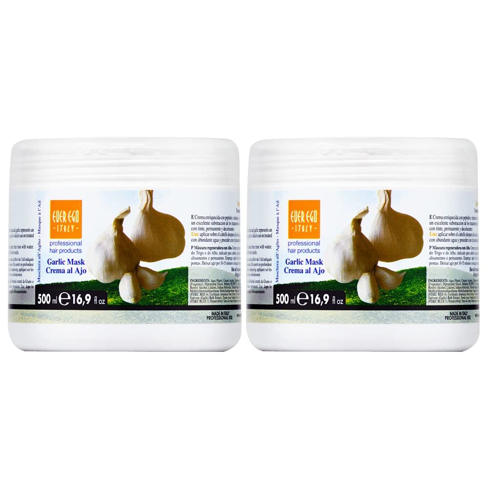 Ever Ego Impac Ego Garlic Mask 500ml 16.9oz (Pack of 2)