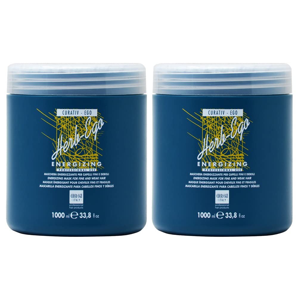 Ever Ego Curativ-Ego Herb Ego Energizing Mask 33.8oz (Pack of 2)