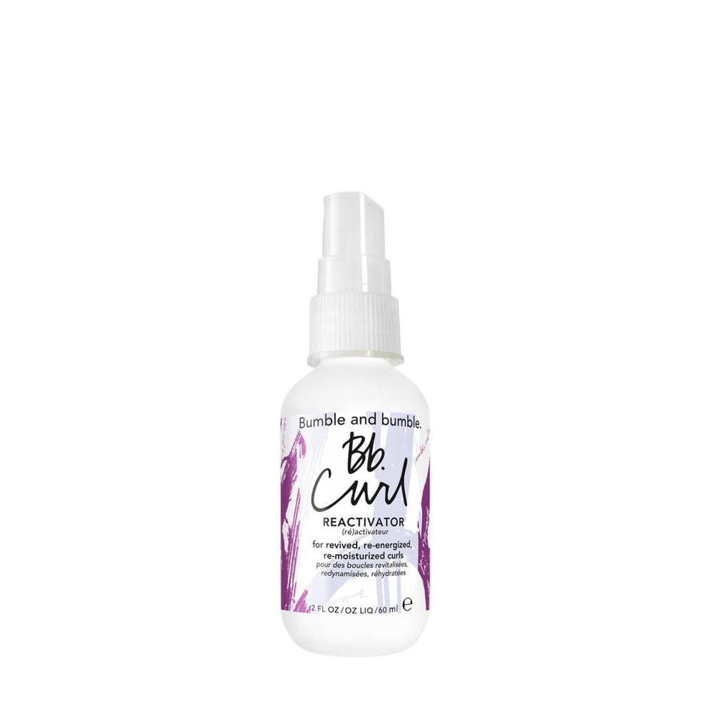 Bumble and bumble. Curl Reactivator Hair Mist | For Revived + Re-moisturized Curls | Frizz Control | Coily, Curly, Wavy | With Jojaba, Avocado + Coconut Oil | Travel Size, 2 Fl Oz