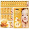 Innerest Original Derma Beauty Collagen Face Masks 24 PK Hydrating & Moisturizing Honey Face Mask Skin Care Sheet Masks Set for Beauty & Personal Care Korean Face Mask view 1