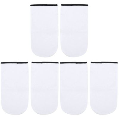 FRCOLOR 6pairs Paraffin Wax Gloves for Heat Therapy and Deep Moisturizing Insulated Mitts for Hand Care Liner for Wax Bath Treatments