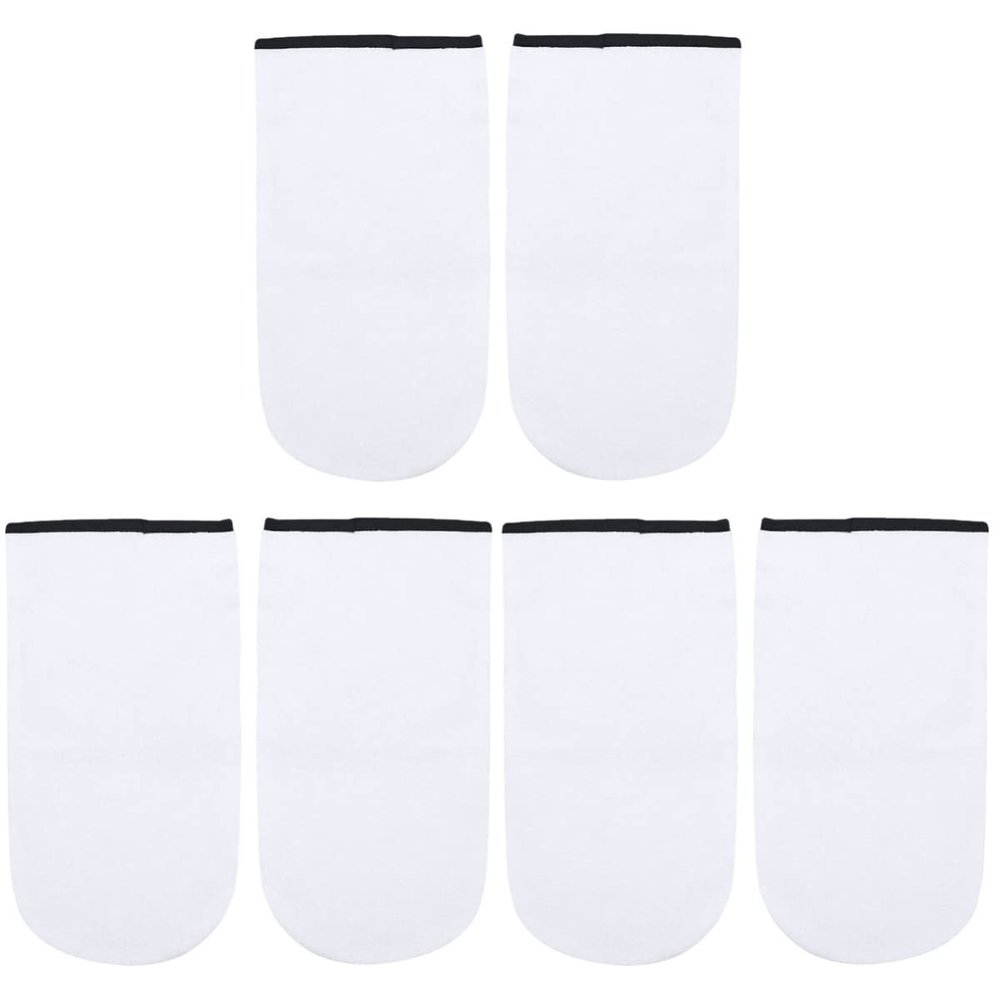 FRCOLOR 6pairs Paraffin Wax Gloves for Heat Therapy and Deep Moisturizing Insulated Mitts for Hand Care Liner for Wax Bath Treatments