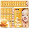 Innerest Original Derma Beauty Collagen Face Masks 36 PK Vegan Ultra Moisturizing Face Masks Skincare Sheet Masks Set for Beauty & Personal Care Korean Face Mask (Honey) view 1