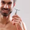 FRCOLOR Manual Beard Trimming Tool One Razor Bamboo Handle Shaver Comfortable Operation Beard Clean view 3