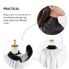 2pcs Hair Cutting Collar Silicone Rubber Neck Wrap Neck Guard for Haircut Hair Dye view 2