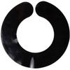 3pcs Wrap Neck Barber Cape Stylist for Beauty Supplies Shield Front Dye Rubber Professional Salon Shawl Haircut Hair Guard Black Silicone Collar or Cutting Styling view 4