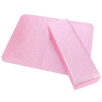 FRCOLOR 1set Manicure Hand Pillow Set Flexible Wrist Rest for Nail Art Comfortable Arm Support Mat Portable Easy to Clean for Salon and Home Use